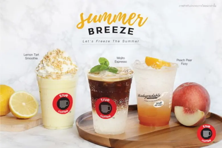 ทรูคอฟฟี่ จัดเมนูเครื่องดื่มคลายร้อน Summ...