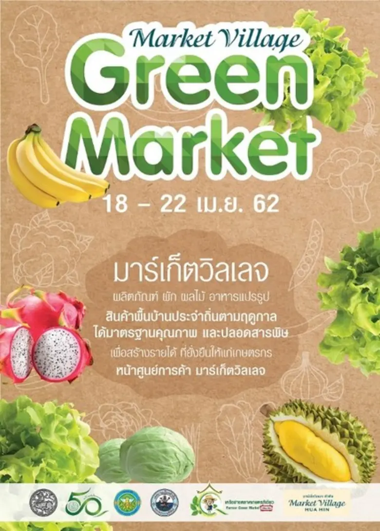 ศูนย์การค้ามาร์เก็ตวิลเลจ หัวหิน ร่วมกับเ...