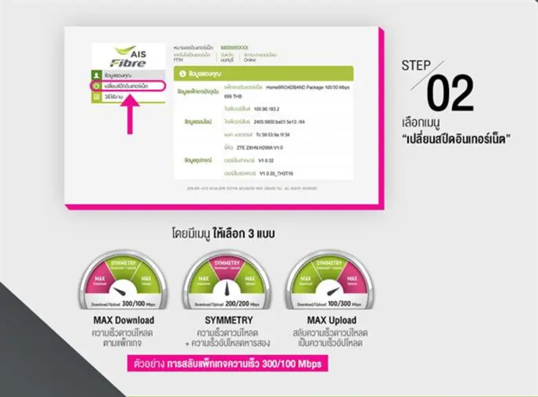 ครั้งแรกของวงการเน็ตบ้าน! AIS Fibre ปล่อยหมัดเด็ดนิวฟีเจอร์ Speed Toggle สลับความเร็วดาวน์โหลด/อัปโหลดได้ด้วยตัวเอง ตอกย้ำความเป็นผู้นำด้าน Innovative Service ตัวจริงของประเทศ