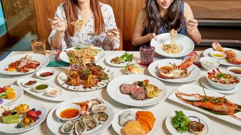 Happy Thai New Year! Enjoy a buffet of se...