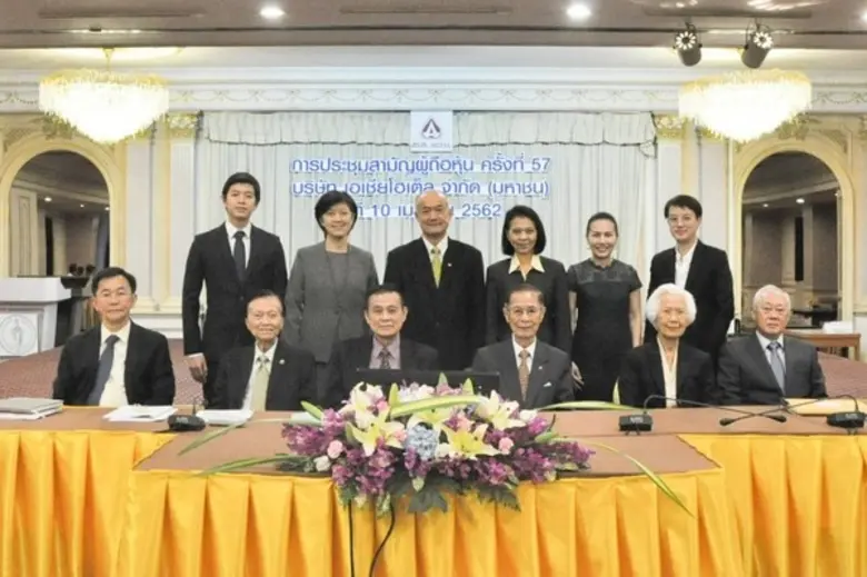 นายอมร เตชะหรูวิจิตร (แถวนั่ง ที่3จากซ้าย...