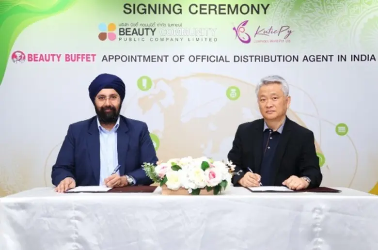 BEAUTY BUFFET จับมือพันธมิตรชื่อดังบุกตลาดอินเดีย ขยายช่องทางจำหน่ายหลากหลายในต่างประเทศ