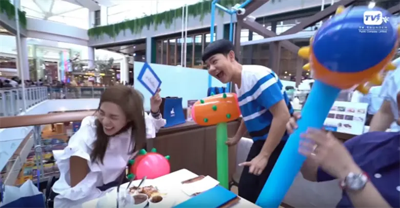 “ดีเจนุ้ย” ป่วน! เล่นเกมส์ใบ้คำสุดฮาในรายการ “นังตัวดี”