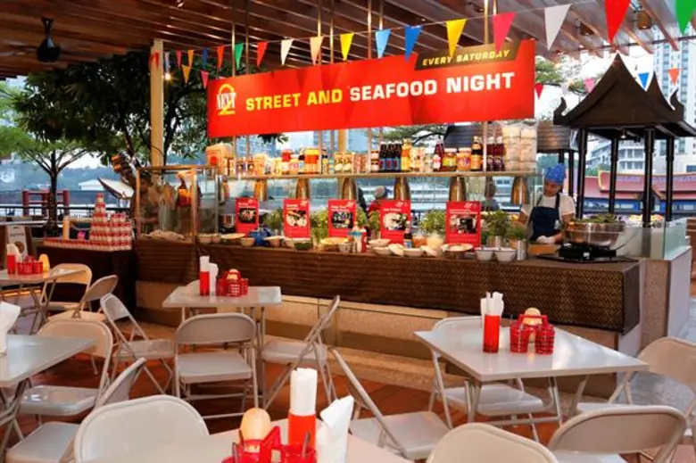 ห้องอาหารเน็กซ์ทู คาเฟ่ โรงแรมแชงกรี-ลา ก...