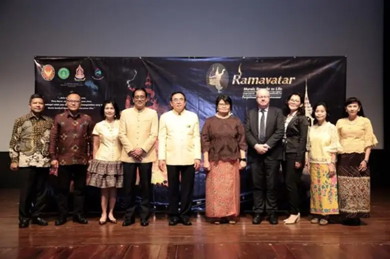 รัฐบาล เปิดตัวยิ่งใหญ่แอนิเมชั่นรามเกียรติ์ ตอน“รามาวตาร”ฉบับภาษาอินโดนีเซีย มรดกร่วมอาเซียน ณ กรุงจาการ์ตา ประเทศแรก ฉลองปีแห่งวัฒนธรรมอาเซียน เฉลิมฉลองยูเนสโก ขึ้นบัญชีโขนไทยมรดกทางวัฒนธรรมที่จับต้องไม่ได้ของมนุษยชาติ