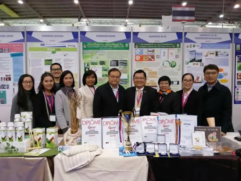 มทร.ธัญบุรี กวาด 8 รางวัลนานาชาติ 'เจนีวา’