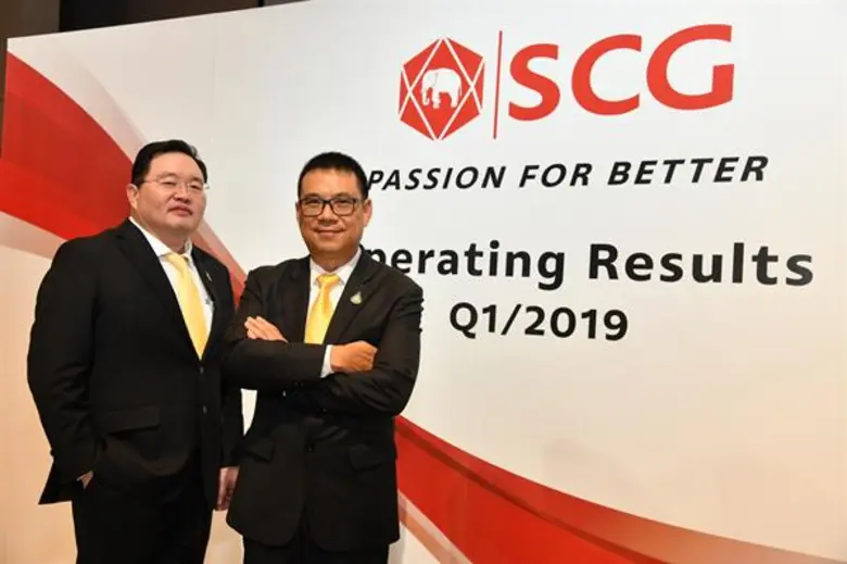 เอสซีจีแถลงผลประกอบการไตรมาสที่ 1 ปี 2562...