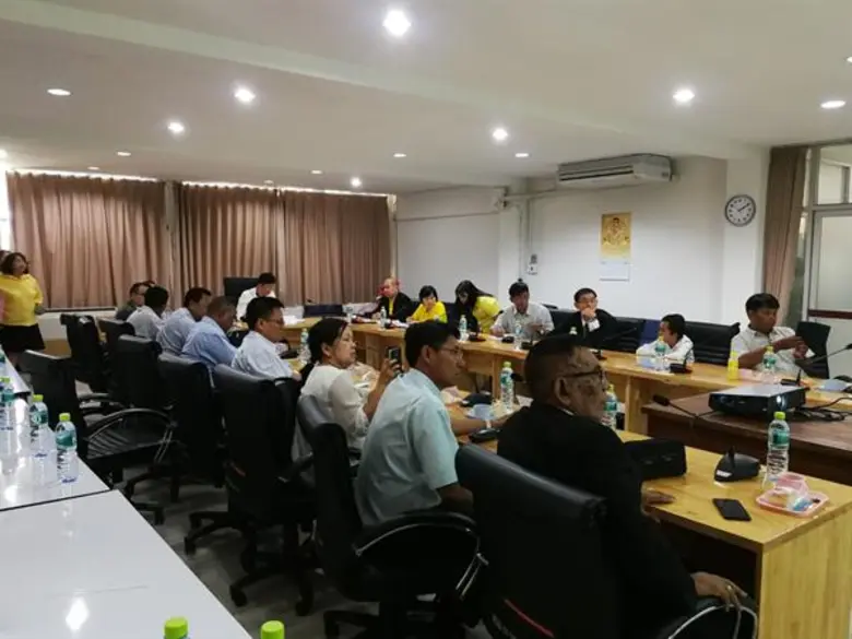 กยท. ต้อนรับรัฐมนตรีกระทรวงกิจการชาติพันธุ์กระเหรี่ยง พร้อมคณะเจ้าหน้าที่รัฐมอญ ศึกษา – ดูงานการบริหารจัดการยางพาราและเทคโนโลยีการแปรรูปยาง