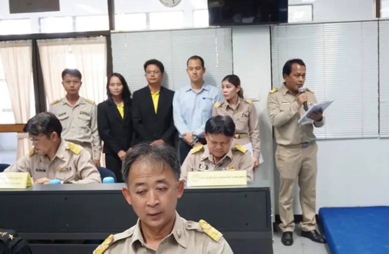 สนพ.กำแพงเพชรมอบป้ายศูนย์ทดสอบฯ และเครื่องหมายมาตรฐานฝีมือแรงงานแห่งชาติ