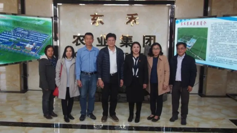 กรมการข้าวเยือนเฮยหลงเจียงดูการผลิตข้าวอินทรีย์ครบวงจร