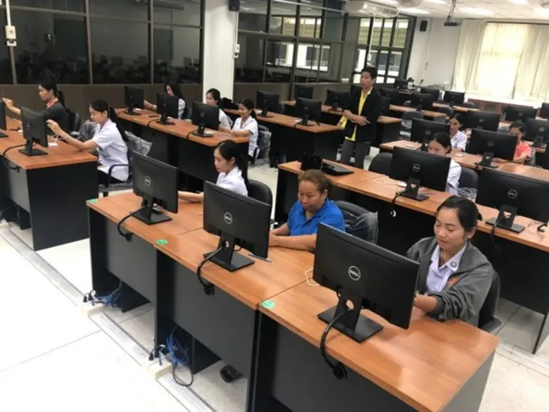 สำนักงานพัฒนาฝีมือแรงงาน สกลนคร ทดสอบมาตรฐานฝีมือแรงงาน ให้แก่นักศึกษาและบุคคลทั่วไป