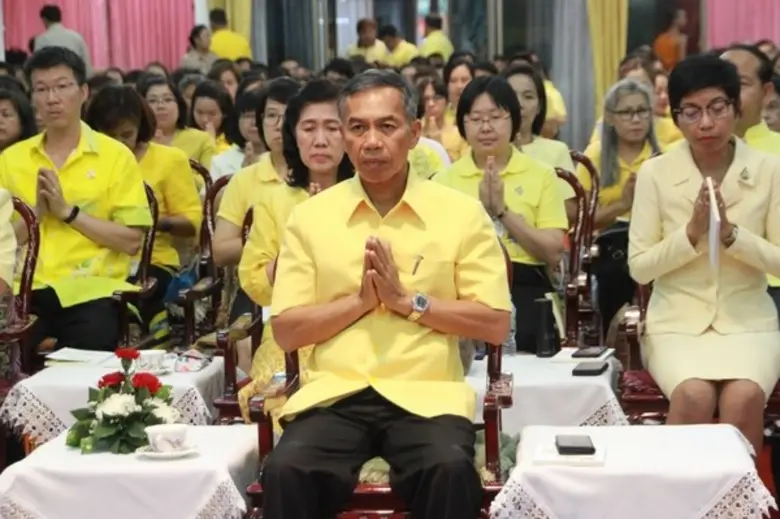 ภาพข่าว: สนพ.นครนายก ร่วมพิธีเจริญพระพุทธมนต์