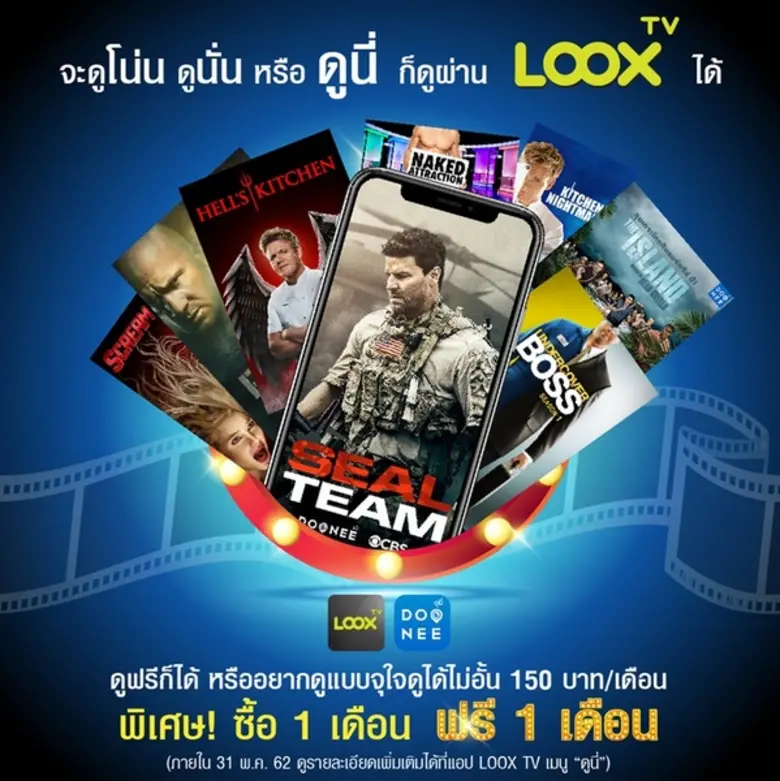 LOOX TV แอปดูทีวีออนไลน์ สามารถรับชมรายกา...