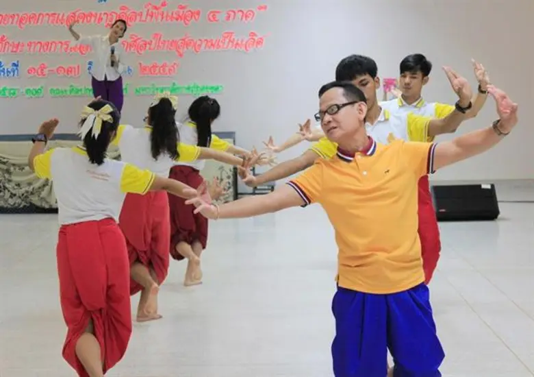 มรภ.สงขลา อบรมเทคนิคถ่ายทอดท่ารำการแสดงนาฏศิลป์ไทย