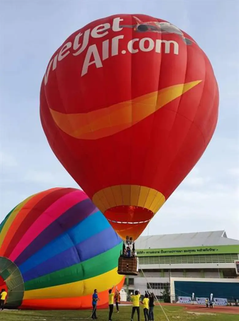 สายการบินเวียตเจ็ทเข้าร่วมเทศกาลสีสันบอลลูนนานาชาติ 2019 ที่หาดใหญ่
