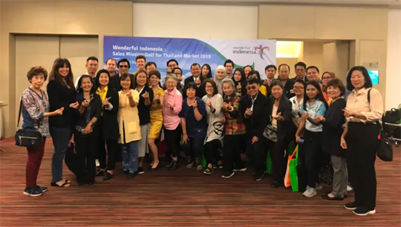 อินโดนีเซียร่วมกับภาคเอกชนโปรโมทการท่องเที่ยวเชิงกีฬา หวังดึงนักกอล์ฟไทยลองแฟร์เวย์ที่อินโด
