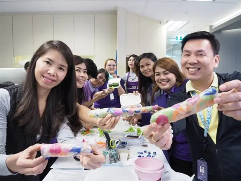 SCBLIFE จับมือกูรูชีวจิต จัดเวิร์คชอปอาหารต้านหวัด  ดูแลสุขภาพพนักงาน