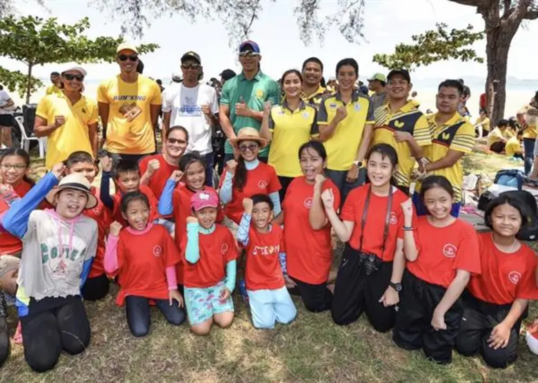 นักกีฬาไทยหัวใจสิงห์รวมใจสานฝัน มอบของขวัญคืนความสุขสู่ทะเลปี3