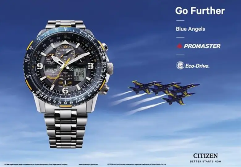 CITIZEN PROMASTER SKY Blue Angels เปิดตัวครั้งแรกในประเทศไทย เรือนสปอร์ตสุดเท่ แรงบันดาลใจจากฝูงบินเก่าแก่แห่งสหรัฐอเมริกา มาพร้อมเทคโนโลยีชั้นสูงสุด และฟังก์ชั่นพิเศษสำหรับนักบิน