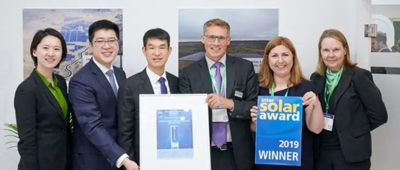 JinkoSolar Wins Intersolar Award 2019 for its Swan Bifacial Module