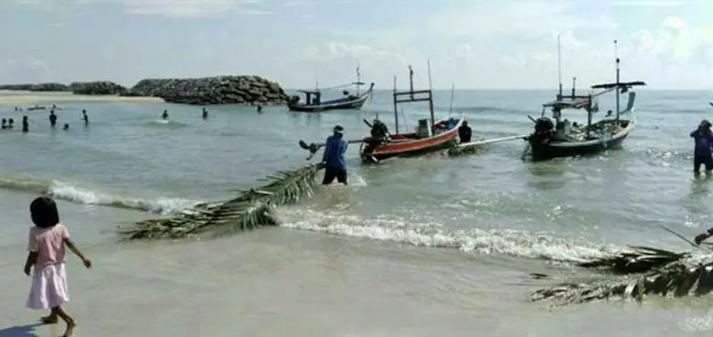 ประมงเมืองคอนโชว์ผลงานฟื้นทรัพยากรสัตว์น้ำในพื้นที่  จับมือประมงพื้นบ้านร่วมกันทำซั้งเชือก – กระโจมบ้านปลา