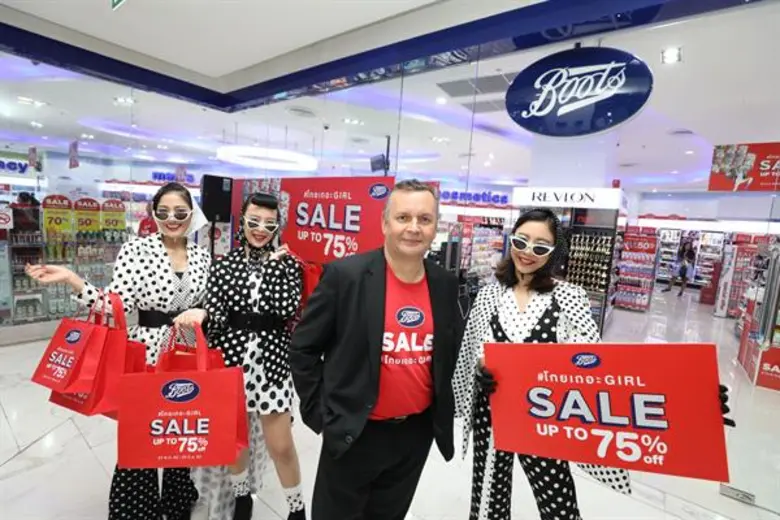 “บู๊ทส์” เปิดตัวแคมเปญสุดยิ่งใหญ่แห่งปี “โกยเถอะเกิร์ล” จัดกองทัพสินค้าลดราคาครั้งใหญ่ สุดมโหฬารสะเทือนวงการนักช้อป ลดจนต้องมาโกย