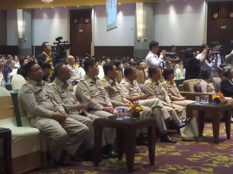 รองเลขาธิการส.ป.ก.และผู้ตรวจราชการกรม ร่วมงานประชุมวิชาการกรมวิชาการเกษตร ประจำปี 2562