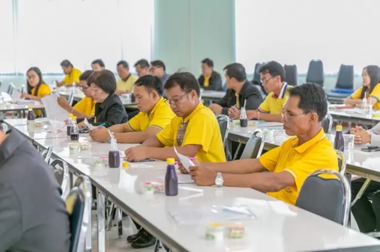 ราชภัฏโคราช บริการวิชาการท้องถิ่น ประชุมพัฒนาโครงการความต้องการหมู่บ้านเป้าหมาย จ.นครราชสีมา	