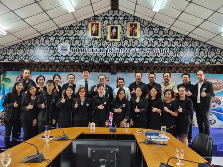 สถาบันพัฒนาฝีมือแรงงาน ๑๗ ระยอง ให้การต้อ...