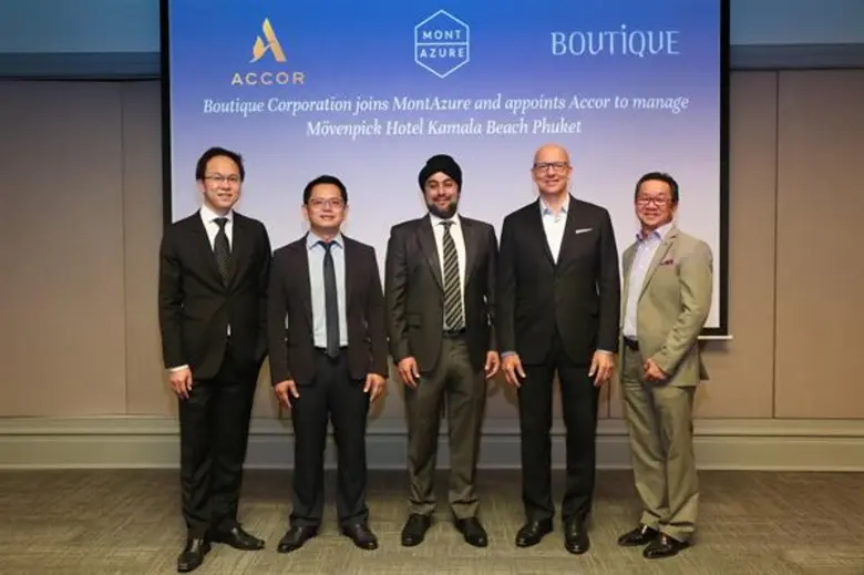 'บูทิค คอร์ปอเรชั่น’ เซ็นสัญญา 'แอคคอร์’ เปิดโรงแรมเมอเวนพิค กมลาบีช ภูเก็ต ภายในโครงการมอนท์เอซัวร์