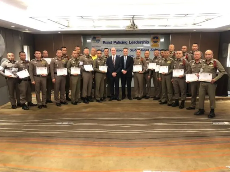 On 23 May 2019, Mr. Brett Harman (Center,...