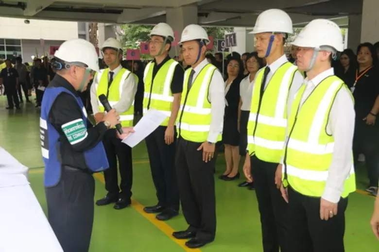 กระทรวงแรงงาน ซ้อมดับเพลิงและอพยพหนีไฟโดย...