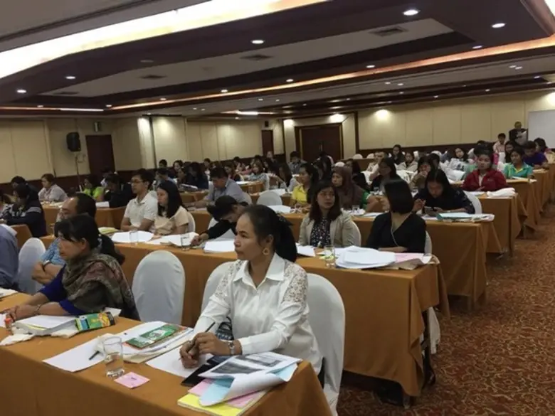 นางธัญมน ชุตาภรณ์ ผู้อำนวยการสถาบันพัฒนาฝ...