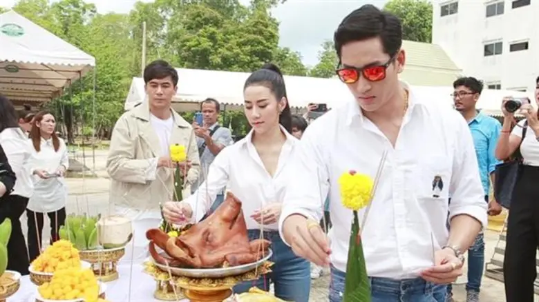 บวงสรวงภาพยนตร์เรื่อง WHO? WHY? WHERE? ร่าง-ซ่อน-แอบ