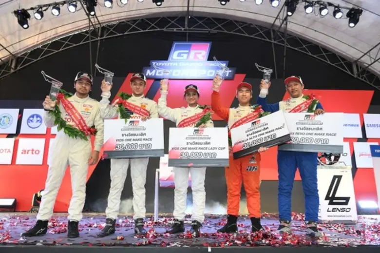 "เมฆรัชคีฏาก์-สัณหวัช-โชคชัย-ปกรณ์” ฟอร์มแรง ซิวแชมป์สนามแรก โตโยต้า กาซู ที่ภูเก็ต