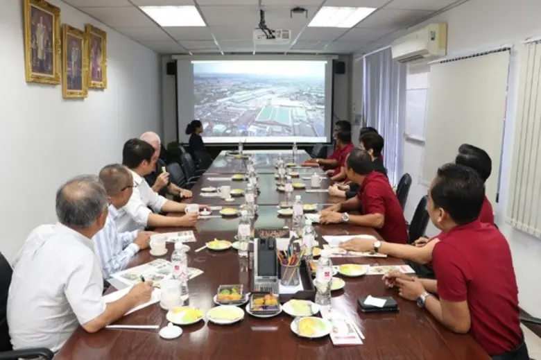 สี่มุมเมืองเปิดบ้านต้อนรับสมาพันธ์เกษตรแห่งชาติญี่ปุ่นเยี่ยมชมตลาด