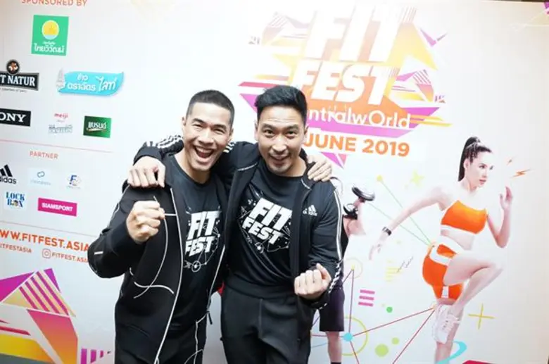 ดารา เซเลบ ทั่วเมืองไทยร่วมเปิดเวทีประชันความฟิตอย่างยิ่งใหญ่ Fitfest 2019 สวนสนุกแห่งการออกกำลังกายที่ใหญ่และมันส์ที่สุด อัดแน่นด้วยไฮไลท์คลาส จัดเต็มตั้งแต่วันนี้ – 9 มิถุนายนนี้ ที่เซ็นทรัลเวิลด์