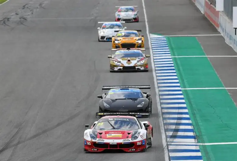 'ปิติ-กันตศักดิ์’ ซิ่งเฟอร์รารี่ทีมสิงห์เข้าอันดับหนึ่ง รถยนต์ทางเรียบ "ไทยแลนด์ ซูเปอร์ซีรีส์" เรซสาม ที่บุรีรัมย์