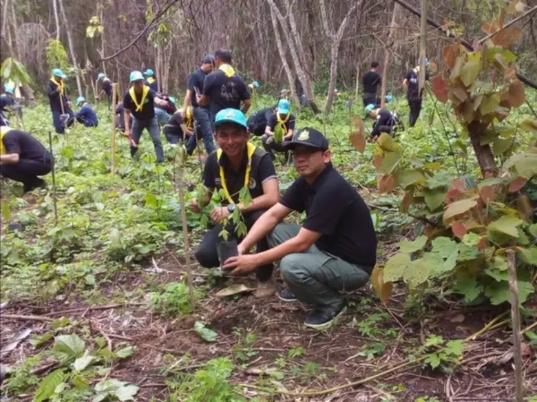 นายพลฤทธิ์ เตชะพี หัวหน้างาน งานสวนป่าแม่...