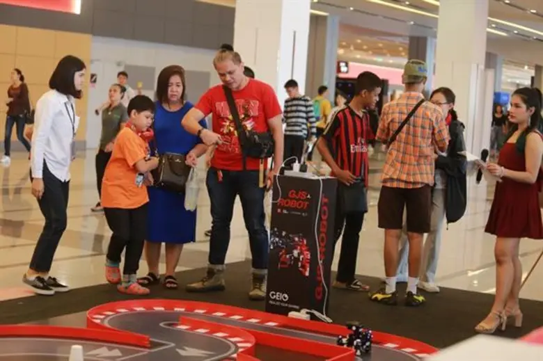 บันเลือง ชินอินเตอร์ เปิดตัว “หุ่นยนต์นักรบ GJS Geio” ครั้งแรกในไทย พร้อมเปิดเวทีท้าประลองเกมเมอร์สายพันธุ์นักรบและร่วมเป็นตัวแทนไทยไปแข่งขันเวที WCG 2019