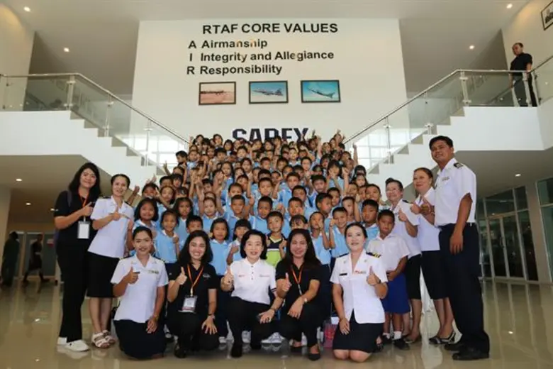 สบพ. ร่วมจัดนิทรรศการ ประเมินการจัดงานและจัดการเสวนา “อาชีพในอุตสาหกรรมการบิน” ในการฝึกซ้อมการค้นหาและช่วยเหลืออากาศยานและเรือที่ประสบภัยประจำปี 2562 (SAREX 2019) ณ กองบิน 23 จังหวัดอุดรธานี