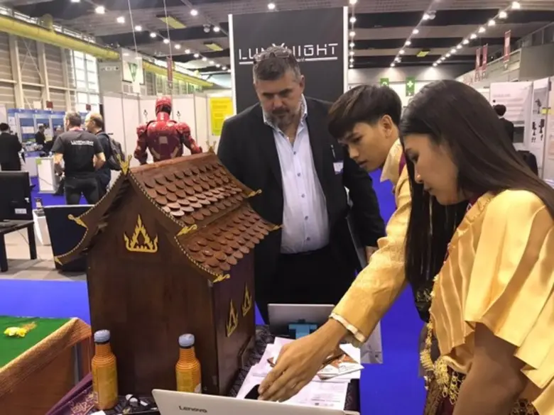 "ห้องน้ำแมวอัตโนมัติ" ฝีมือของนางสาวณัฐชย...