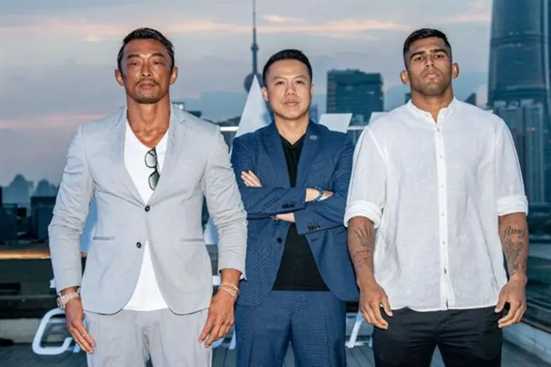 STAMP FAIRTEX AND ALMA JUNIKU STARE DOWN AT ONE: LEGENDARY QUEST OFFICIAL FACE-OFF IN SHANGHAI