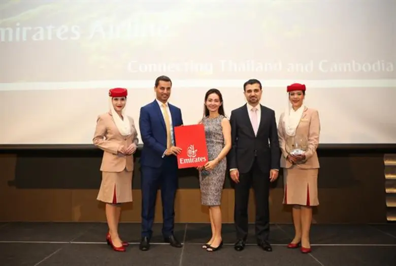 เอมิเรตส์ ฉลองเปิดตัวเส้นทางบินตรงทุกวันพนมเปญ-กรุงเทพฯ