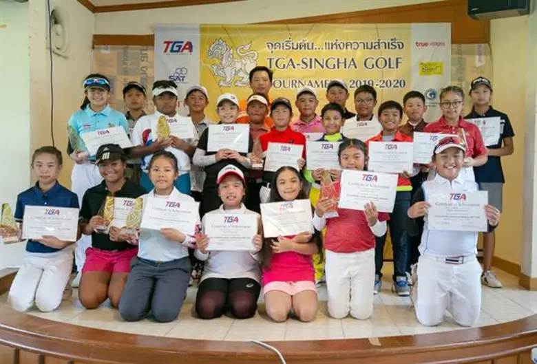 รัชชานนท์ ตีลบสอง คว้าแชมป์คลาสซีชาย สวิงเยาวชน ทีจีเอ-สิงห์ สนาม 2 ที่กบินทร์บุรี