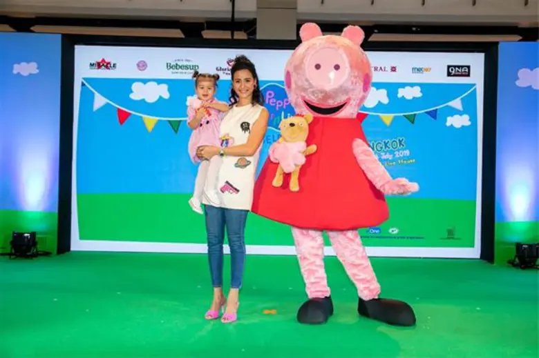 ”เจจินตัย ควง น้องพลอยเจ” ร่วมต้อนรับ”เปปป้าพิก” งานแถลงข่าว PEPPA PIG LIVE CELEBRATION 2019 IN BANGKOK พร้อมชมโชว์เต็มรูปแบบ 12-14 กรกฎาคมนี้