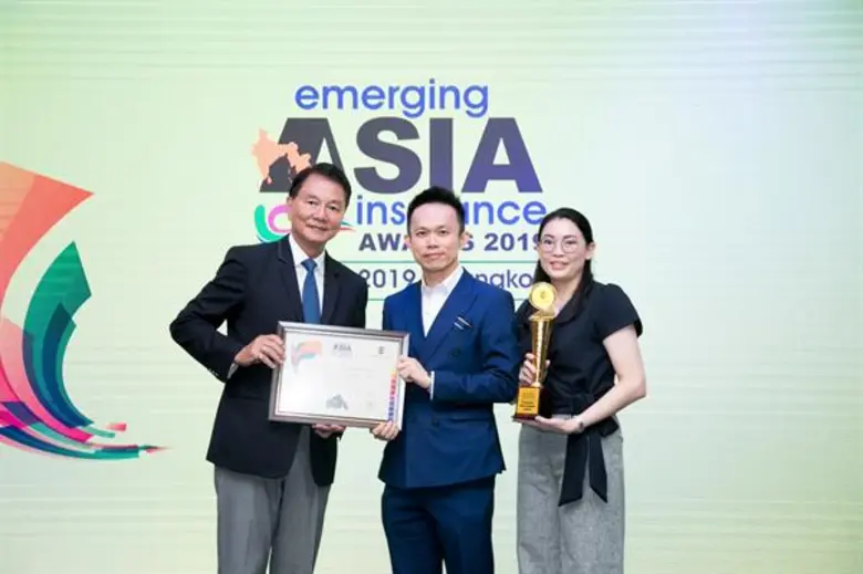 “เจพี ประกันภัย” คว้า 2 รางวัล! จากเวที Emerging Asia Insurance Awards 2019