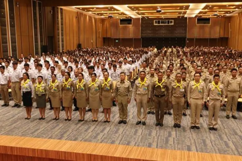 เลขาธิการ ส.ป.ก. เป็นประธานเปิดการอบรม เรื่อง สถาบันพระมหากษัตริย์กับประเทศไทย รุ่นที่ 2/2561“ เป็นเบ้า เป็น แม่พิมพ์” ครั้งที่ 10