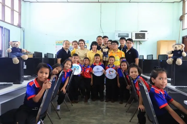 Hilton Pattaya Organizes Teddy Bear Charity Ride to Celebrate 100 Years of Hilton with Local Community