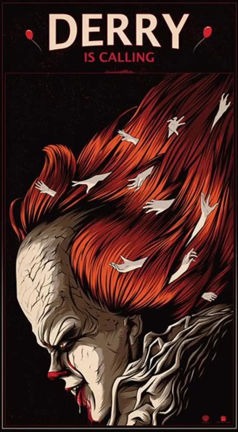 "เพนนี ไวซ์" ออกอาละวาดอีกครั้งบน 4 โปสเตอร์ Fan Art จาก It: Chapter Two